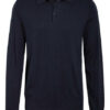 Filippa K Strick-Poloshirt Herren, Blau