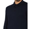 Filippa K Strick-Poloshirt Herren, Blau