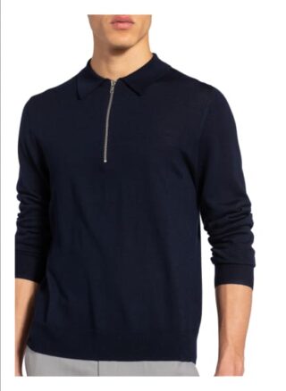 Filippa K Strickjacke Herren, Blau