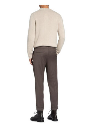 Filippa K Terry Business-Hose Herren, Braun