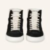 Filling Pieces Mid Court Suede Hightop-Sneaker Herren, Schwarz