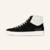 Filling Pieces Mid Court Suede Hightop-Sneaker Herren, Schwarz