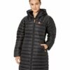 Fjällräven Snow Flake Daunenmantel Damen, Schwarz