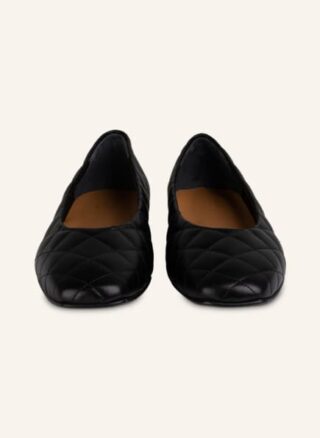 Flattered Nikki Ballerinas Damen, Schwarz