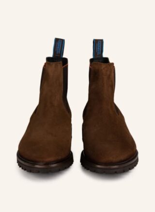Floris van Bommel Chelsea Boots Herren, Braun