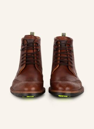 Floris van Bommel Schnürboots Herren, Braun