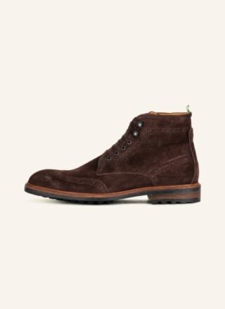 Floris van Bommel Schnürboots Herren, Braun