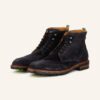 Floris van Bommel Schnürboots Herren, Schwarz