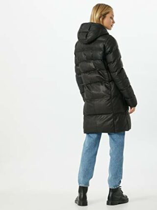 Freaky Nation Heavenly Steppmantel Damen, Schwarz