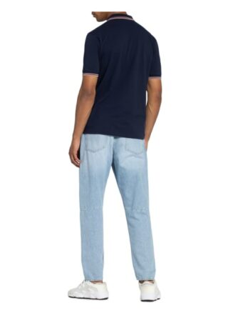 Fred Perry Pique-Poloshirt Herren, Blau