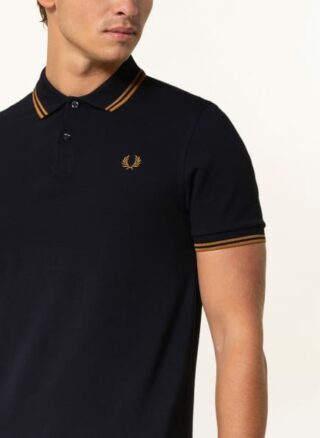 Fred Perry Pique-Poloshirt Herren, Blau