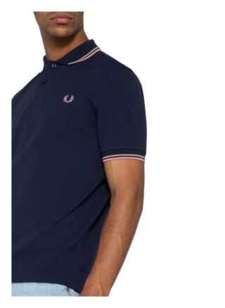 Fred Perry Pique-Poloshirt Herren, Blau