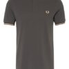 Fred Perry Pique-Poloshirt Herren, Grau