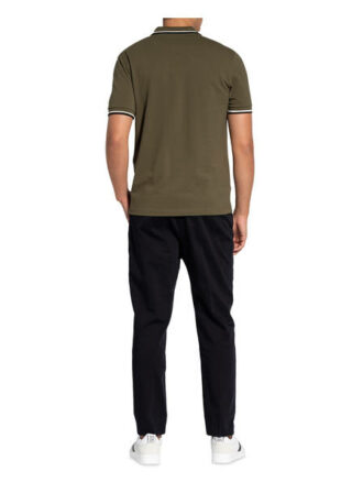 Fred Perry Piqué-Poloshirt Herren, Grün