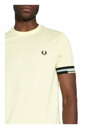 Fred Perry T-Shirt Herren, Gelb