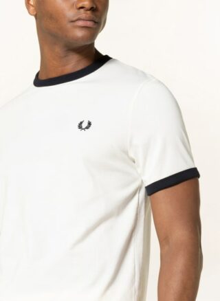 Fred Perry T-Shirt Herren, Weiß