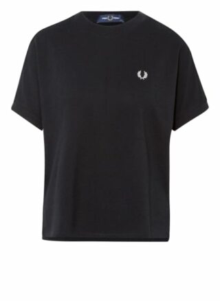 Fred Perry T-Shirts Damen, Schwarz