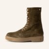 Fred de la Bretoniere Schnürboots Damen, Grün