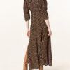 Freebird Esmee Wickelkleid Damen, Schwarz