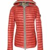 Frieda & Freddies Steppjacke Damen, Rot
