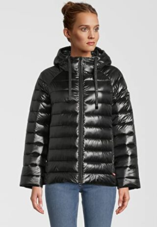 Frieda & Freddies Steppjacke Damen, Schwarz