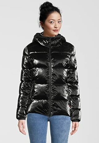 Frieda & Freddies Steppjacke Damen, Schwarz