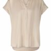 FrogBox Bluse Damen, Beige