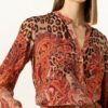 FrogBox Blusenshirt Damen, Orange
