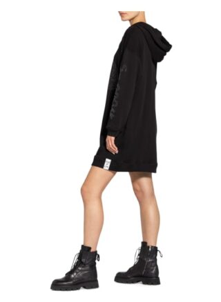 FrogBox Hoodie-Kleid Damen, Schwarz