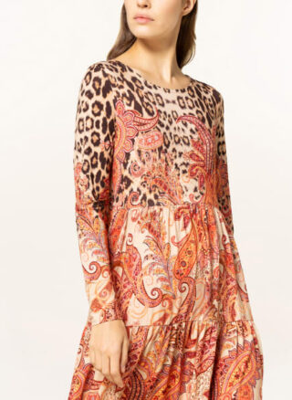 FrogBox Jerseykleid Damen, Orange