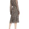 FrogBox Kleid in A-Linie Damen, Beige