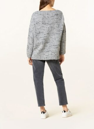 FrogBox Oversized-Pullover Damen, Grau