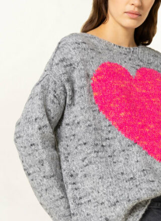 FrogBox Oversized-Pullover Damen, Grau