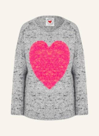 FrogBox Oversized-Pullover Damen, Grau
