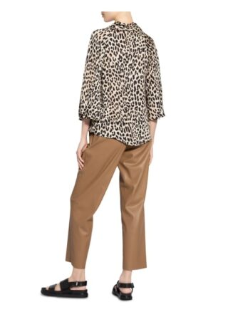 FrogBox Schluppenbluse Damen, Beige