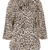 FrogBox Schluppenbluse Damen, Beige