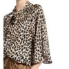 FrogBox Schluppenbluse Damen, Beige
