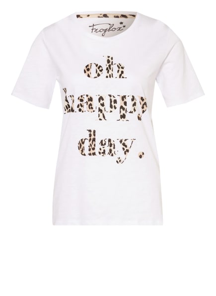 FrogBox T-Shirts Damen, Weiß FrogBox T-Shirts Damen, Weiß