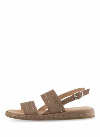 Fru.it Riemchensandalen Damen, Beige