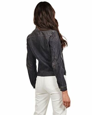 G-STAR RAW Arc Slim Jeansjacke Damen, Grau