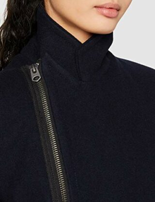 G-STAR RAW Captain Wollmantel Damen, Blau