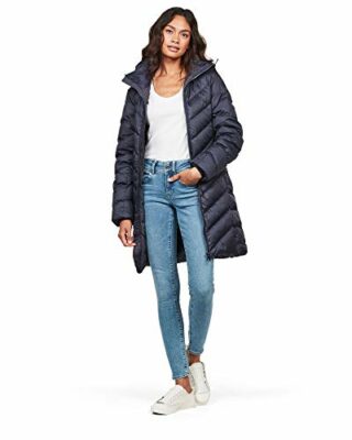 G-STAR RAW Whistler Steppmantel Damen, Blau