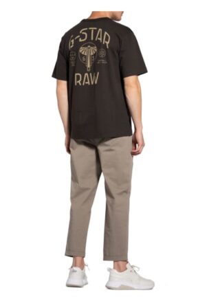 G-Star Raw Back Logo T-Shirt Herren, Grau