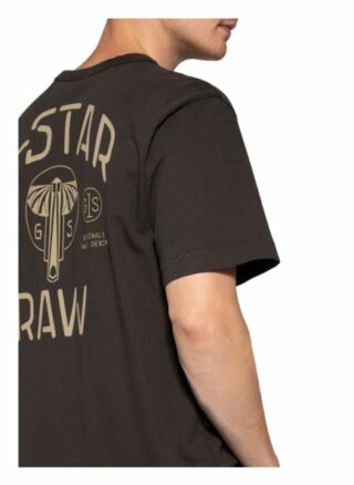 G-Star Raw Back Logo T-Shirt Herren, Grau