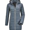 G.I.G.A. DX Bacarya Casual Steppmantel Damen, Blau