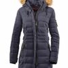 G.I.G.A. DX Hakawa Steppmantel Damen, Blau