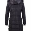 G.I.G.A. DX Ventoso WMN Quilted PRK Steppmantel Damen, Schwarz