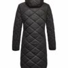 G.I.G.A. DX Windig WMN Quilted CT Steppmantel Damen, Schwarz