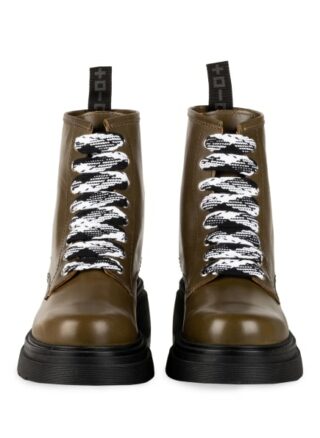 GIO+ Regina Schnürboots Damen, Grün