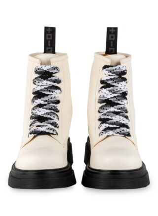 GIO+ Regina Schnürboots Damen, Weiß